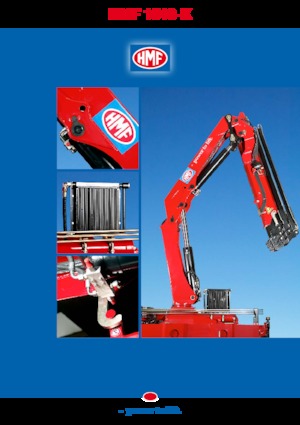 Hydrauliczne żurawie do załadunku HMF 1510-K1