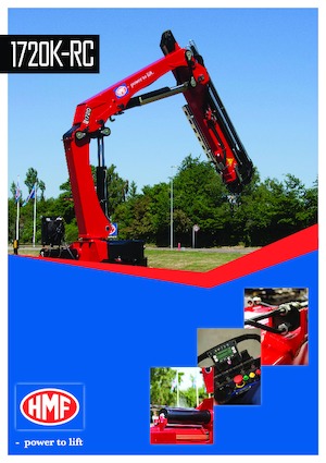 Hydrauliczne żurawie do załadunku HMF 1720-K2
