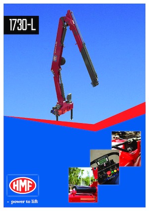 Hydrauliczne żurawie do załadunku HMF 1730-L3-RCS