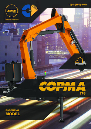 Hydrauliczne żurawie do załadunku COPMA 2000 178.4