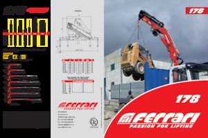 Hydrauliczne żurawie do załadunku Ferrari® 178 A4 J2 