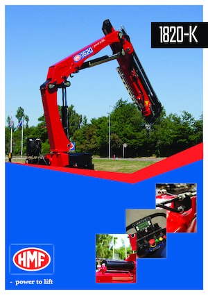 Hydrauliczne żurawie do załadunku HMF 1820-K3