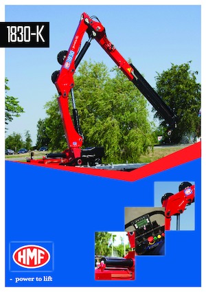 Hydrauliczne żurawie do załadunku HMF 1830-K2