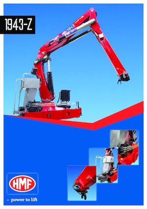 Hydrauliczne żurawie do załadunku HMF 1943-Z2-MC