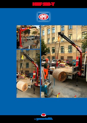 Hydrauliczne żurawie do załadunku HMF 200-T2
