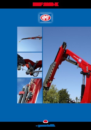 Hydrauliczne żurawie do załadunku HMF 2020-K8
