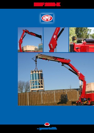Hydrauliczne żurawie do załadunku HMF 2030-K6 