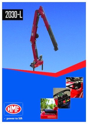 Hydrauliczne żurawie do załadunku HMF 2030-L5 