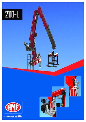 Hydrauliczne żurawie do załadunku HMF 2110-L2-MC