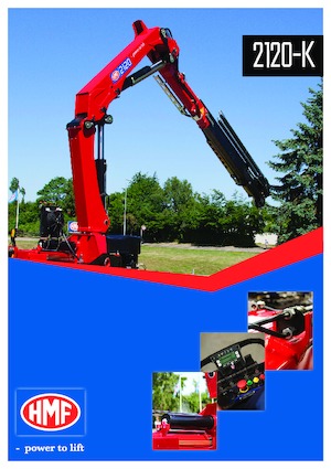 Hydrauliczne żurawie do załadunku HMF 2120-K8