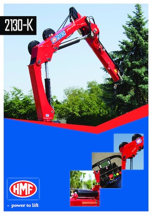Hydrauliczne żurawie do załadunku HMF 2130-K4