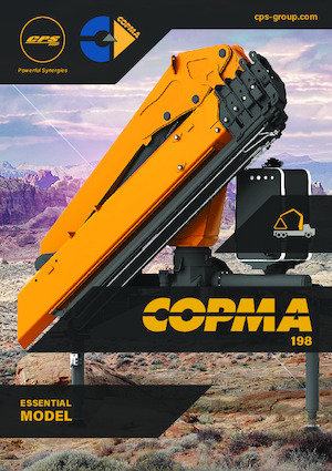 Hydrauliczne żurawie do załadunku COPMA 2000 218.5