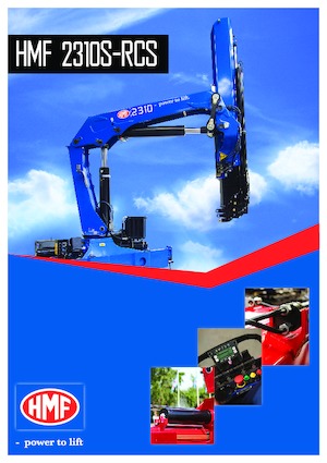 Hydrauliczne żurawie do załadunku HMF 2310-S4-RCS