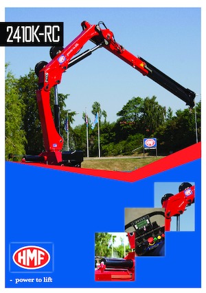Hydrauliczne żurawie do załadunku HMF 2410-K5