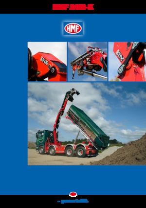 Hydrauliczne żurawie do załadunku HMF 2420-K6
