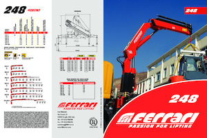 Hydrauliczne żurawie do załadunku Ferrari® 248 A5 