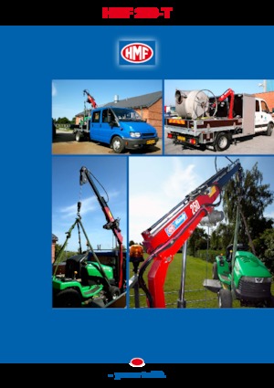 Hydrauliczne żurawie do załadunku HMF 250-T2