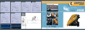 Hydrauliczne żurawie do załadunku COPMA 2000 280B.4 J4