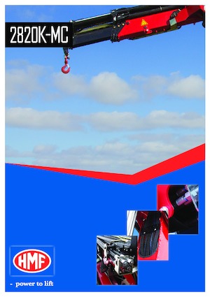 Hydrauliczne żurawie do załadunku HMF 2820-K4