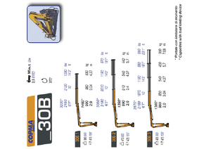 Hydrauliczne żurawie do załadunku COPMA 2000 30 B 1