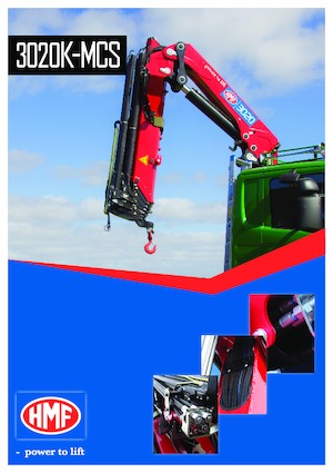 Hydrauliczne żurawie do załadunku HMF 3020-K2