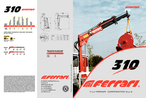 Hydrauliczne żurawie do załadunku Ferrari® 310 A 1