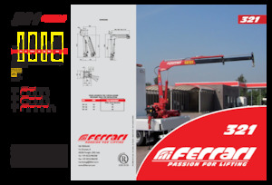 Hydrauliczne żurawie do załadunku Ferrari® 321 A3 
