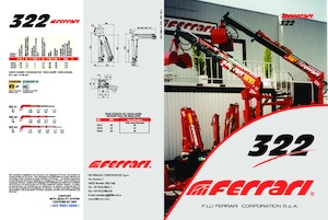 Hydrauliczne żurawie do załadunku Ferrari® 322R A1 