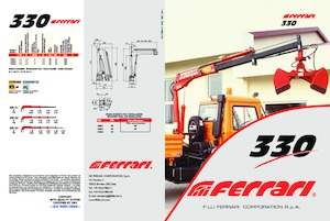Hydrauliczne żurawie do załadunku Ferrari® 330 A1 