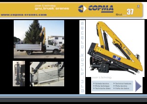Hydrauliczne żurawie do załadunku COPMA 2000 37.2