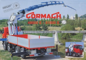 Hydrauliczne żurawie do załadunku Cormach 49000 E 8 F