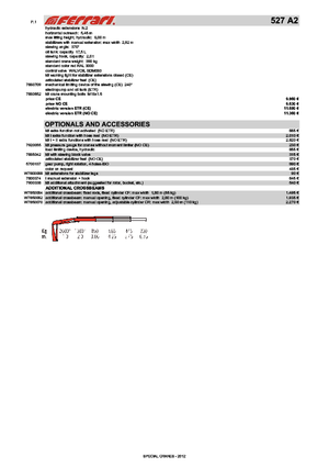 Hydrauliczne żurawie do załadunku Ferrari® 527 A 2