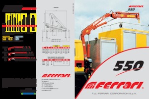 Hydrauliczne żurawie do załadunku Ferrari® 550 A2 