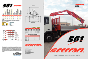 Hydrauliczne żurawie do załadunku Ferrari® 561 A3 J1 