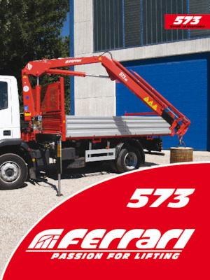 Hydrauliczne żurawie do załadunku Ferrari® 573 A4 