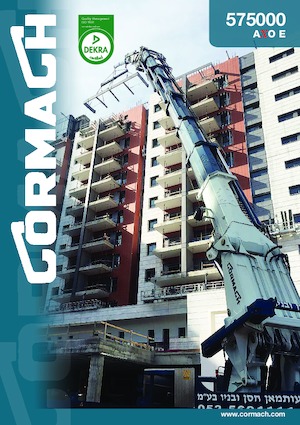 Hydrauliczne żurawie do załadunku Cormach 575000AXO E9J804