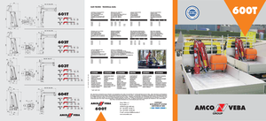 Hydrauliczne żurawie do załadunku Amco Veba 603T-2 S