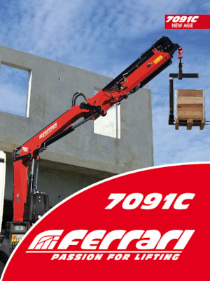 Hydrauliczne żurawie do załadunku Ferrari® 7091C A1 