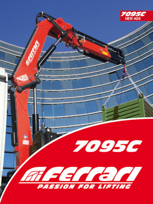 Hydrauliczne żurawie do załadunku Ferrari® 7095C A3 
