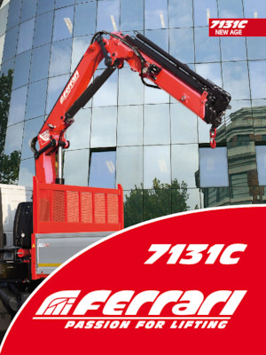 Hydrauliczne żurawie do załadunku Ferrari® 7131C A3 