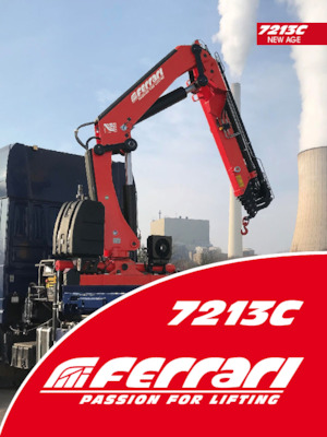 Hydrauliczne żurawie do załadunku Ferrari® 7213C A4 J3 