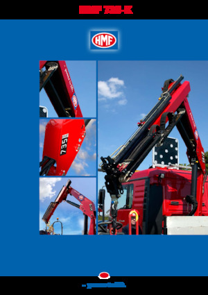 Hydrauliczne żurawie do załadunku HMF 735 K 4