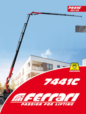 Hydrauliczne żurawie do załadunku Ferrari® 7441C A2