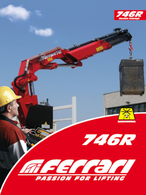 Hydrauliczne żurawie do załadunku Ferrari® 746R A7 