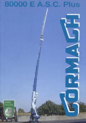 Hydrauliczne żurawie do załadunku Cormach 80000 E 3