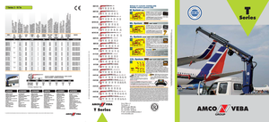 Hydrauliczne żurawie do załadunku Amco Veba 818T-4 S