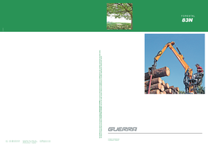 Hydrauliczne żurawie do załadunku Guerra 83 N 1