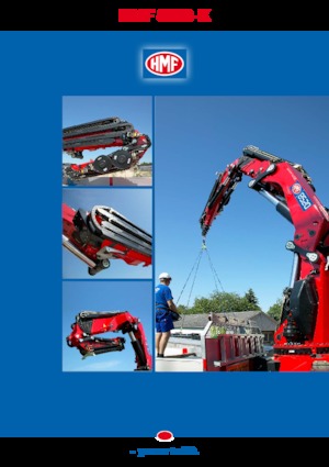 Hydrauliczne żurawie do załadunku HMF 8520-K6