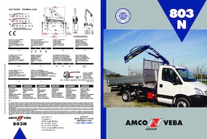 Hydrauliczne żurawie do załadunku Amco Veba 903N-3 S 
