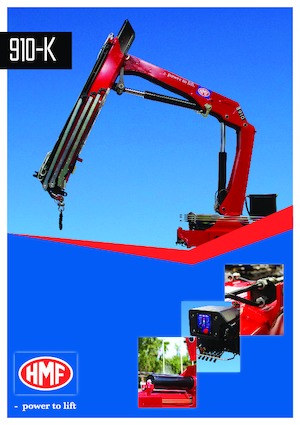 Hydrauliczne żurawie do załadunku HMF 910-K4